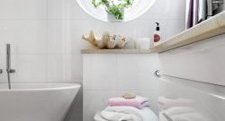 Маленькая ванная комната - стильный дизайн
