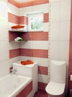 Пример дизайна ванной комнаты 1