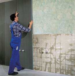 WEDI, панели из экструдированного полистирола